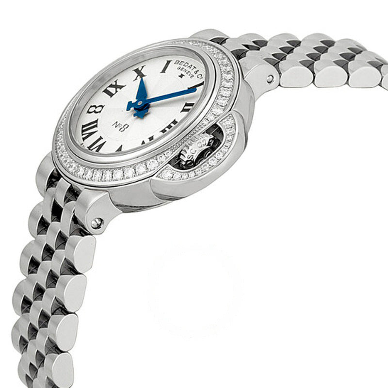 Relógio Nº 8 Mostrador prateado Aço inoxidável Diamante 26 mm - Mercado de Luxo - O Maior E-Commerce de Bens, Produtos e Serviços de Luxo do Brasil.