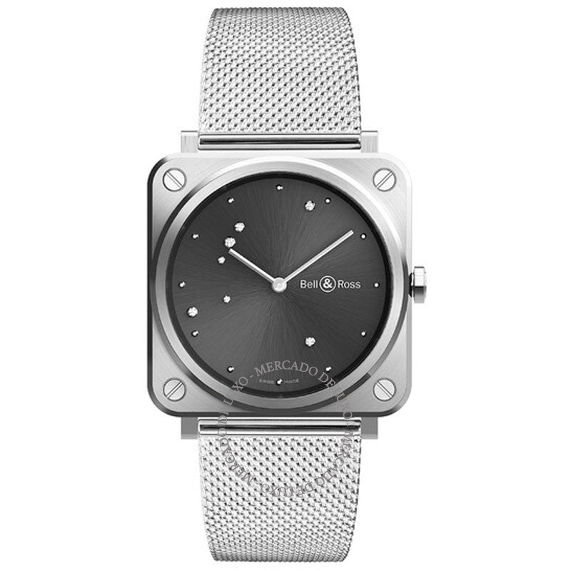 Relógio Mostrador cinza de quartzo com diamante águia cinza  - Mercado de Luxo - O Maior E-Commerce de Bens, Produtos e Serviços de Luxo do Brasil.