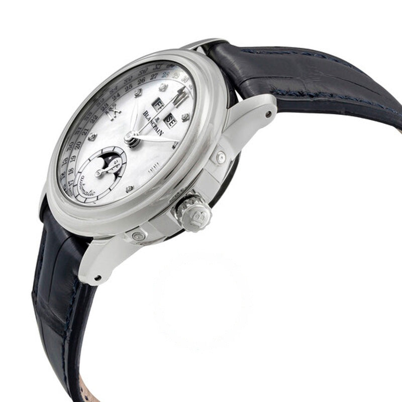 Relógio Leman Automático Mostrador em Madrepérola Branca 34 mm - Mercado de Luxo - O Maior E-Commerce de Bens, Produtos e Serviços de Luxo do Brasil.