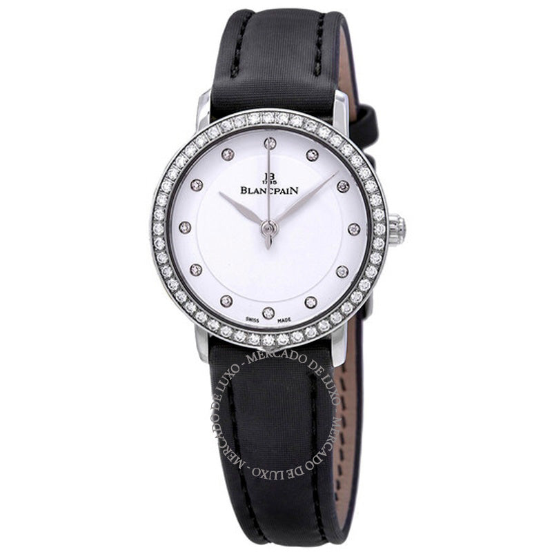 Relógio Ultraplate Automático Diamante Mostrador Branco 29 mm - Mercado de Luxo - O Maior E-Commerce de Bens, Produtos e Serviços de Luxo do Brasil.