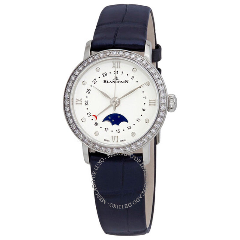 Relógio Villeret Quantieme Phases de Lune Diamante Automático 29 mm - Mercado de Luxo - O Maior E-Commerce de Bens, Produtos e Serviços de Luxo do Brasil.