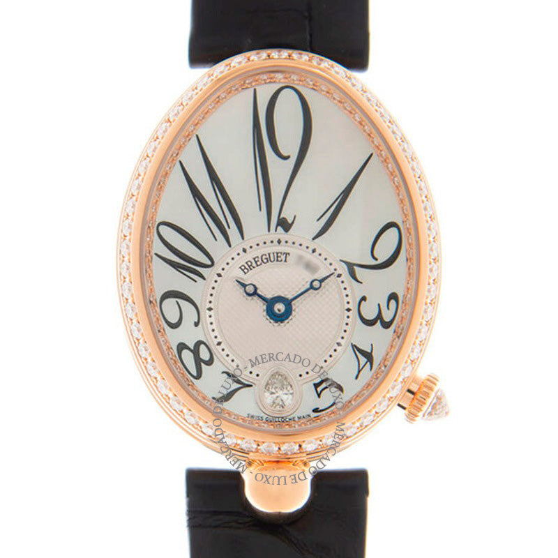 Relógio Reine De Naples Automático Diamante Mostrador Branco  - Mercado de Luxo - O Maior E-Commerce de Bens, Produtos e Serviços de Luxo do Brasil.