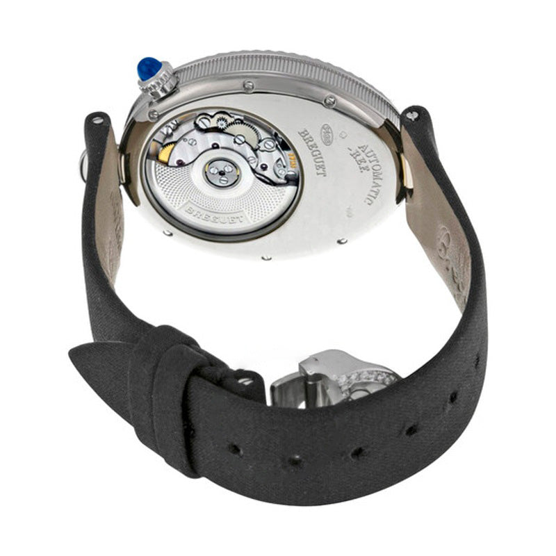 Relógio Reine De Naples Mostrador em madrepérola Ouro branco 18k Diamante Preto Acetinado 8 28 mm - Mercado de Luxo - O Maior E-Commerce de Bens, Produtos e Serviços de Luxo do Brasil.
