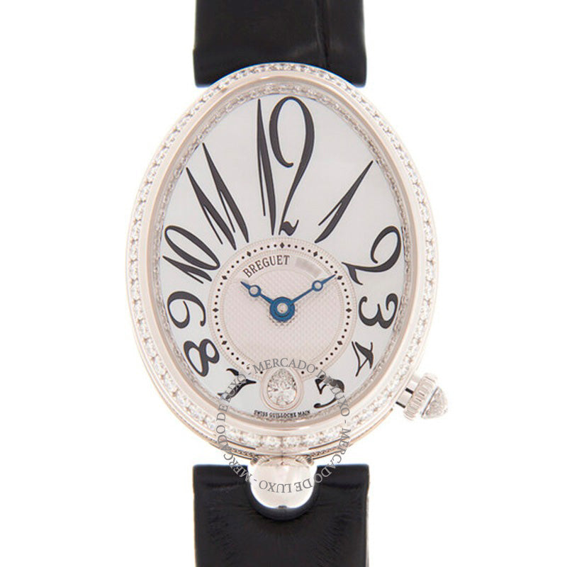 Relógio Reine de Naples Automático Mostrador Branco 28 mm - Mercado de Luxo - O Maior E-Commerce de Bens, Produtos e Serviços de Luxo do Brasil.