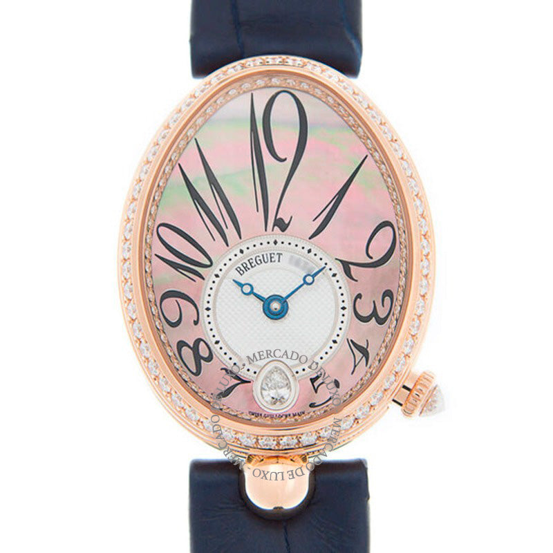 Relógio Reine de Naples Champagne Madrepérola Mostrador Automático 36 mm - Mercado de Luxo - O Maior E-Commerce de Bens, Produtos e Serviços de Luxo do Brasil.