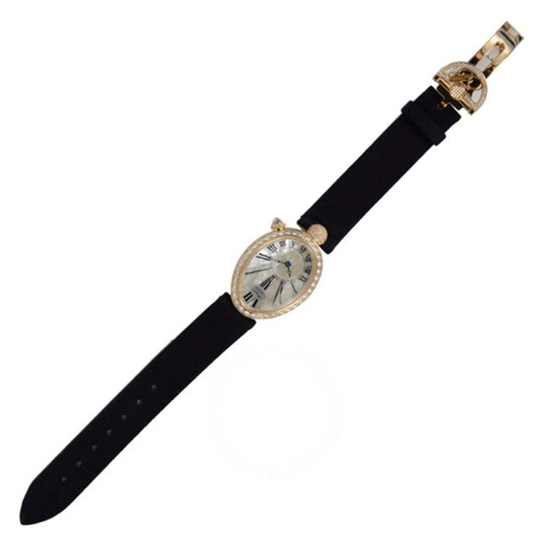 Relógio Reine de Naples Mostrador em madrepérola Ouro amarelo 18k Diamante acetinado preto 24 mm - Mercado de Luxo - O Maior E-Commerce de Bens, Produtos e Serviços de Luxo do Brasil.