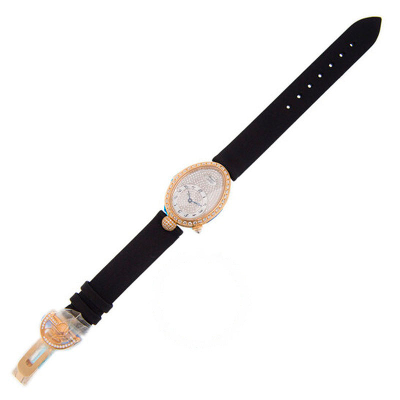 Relógio Reine de Naples Diamond Pave Dial Preto Cetim 8  - Mercado de Luxo - O Maior E-Commerce de Bens, Produtos e Serviços de Luxo do Brasil.