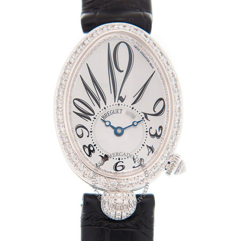Relógio Reine de Naples Automático Diamante Mostrador Branco 24 mm - Mercado de Luxo - O Maior E-Commerce de Bens, Produtos e Serviços de Luxo do Brasil.