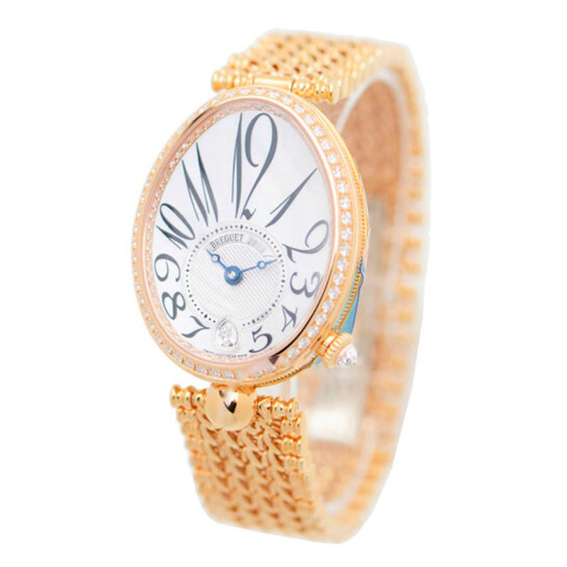 Relógio Reine de Naples em ouro rosa 18k com madrepérola e diamantes 28 mm - Mercado de Luxo - O Maior E-Commerce de Bens, Produtos e Serviços de Luxo do Brasil.