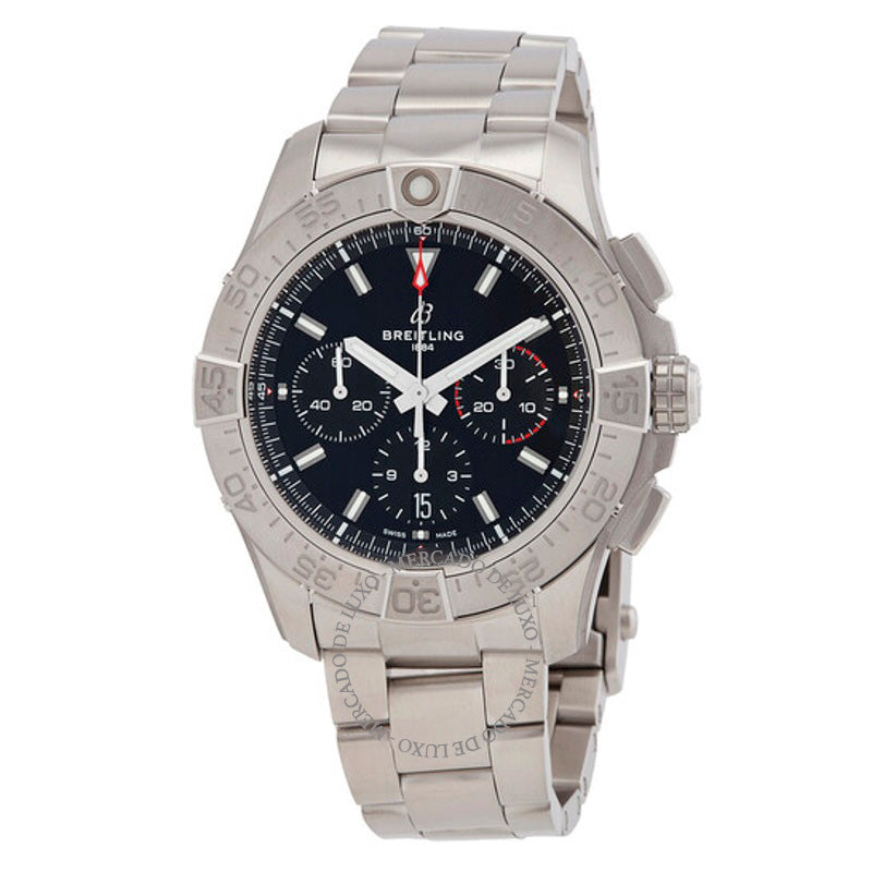 Relógio Avenger B01 Cronógrafo Automático Mostrador Preto 44 mm - Mercado de Luxo - O Maior E-Commerce de Bens, Produtos e Serviços de Luxo do Brasil.