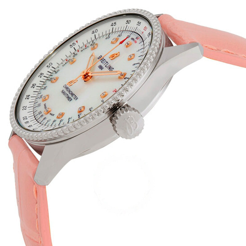 Relógio Navitimer Cronômetro Automático Diamante 35 mm - Mercado de Luxo - O Maior E-Commerce de Bens, Produtos e Serviços de Luxo do Brasil.