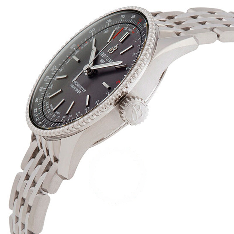 Relógio Navitimer Automático Mostrador Cinza 36 mm - Mercado de Luxo - O Maior E-Commerce de Bens, Produtos e Serviços de Luxo do Brasil.