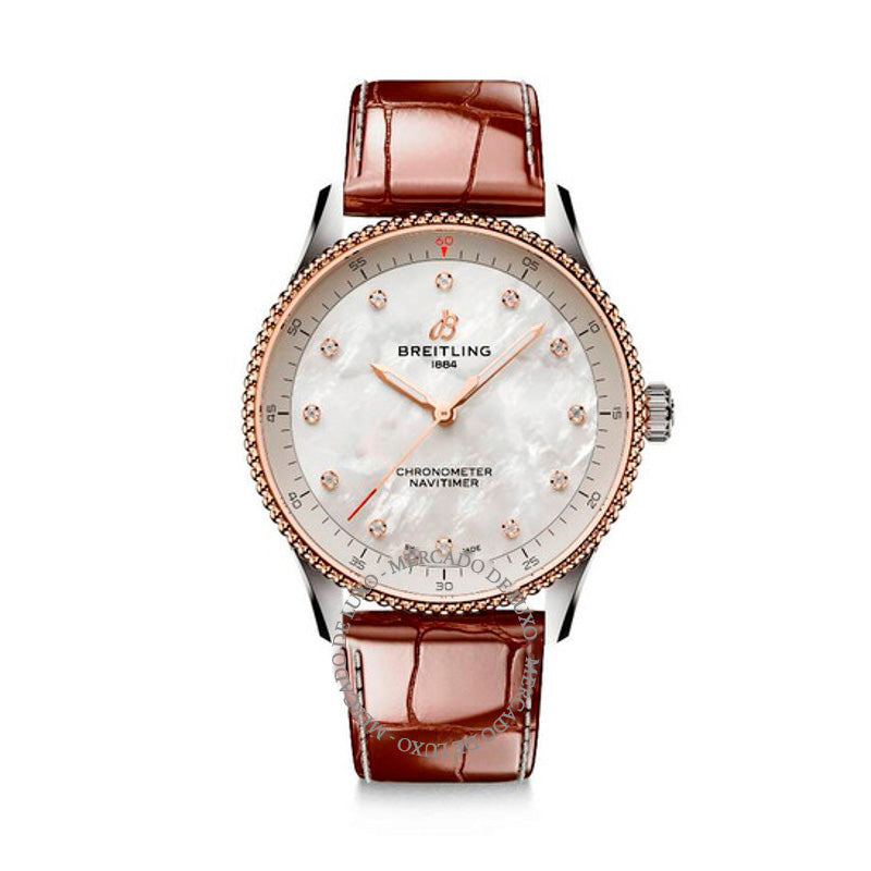 Relógio Navitimer Quartzo Diamante  - Mercado de Luxo - O Maior E-Commerce de Bens, Produtos e Serviços de Luxo do Brasil.