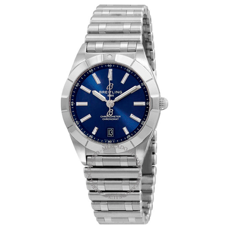 Relógio Quartz Chronomat Mostrador Azul 32 mm - Mercado de Luxo - O Maior E-Commerce de Bens, Produtos e Serviços de Luxo do Brasil.