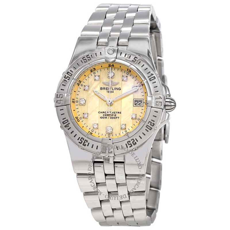 Relógio Starliner Quartz Cronômetro Diamante 30 mm - Mercado de Luxo - O Maior E-Commerce de Bens, Produtos e Serviços de Luxo do Brasil.