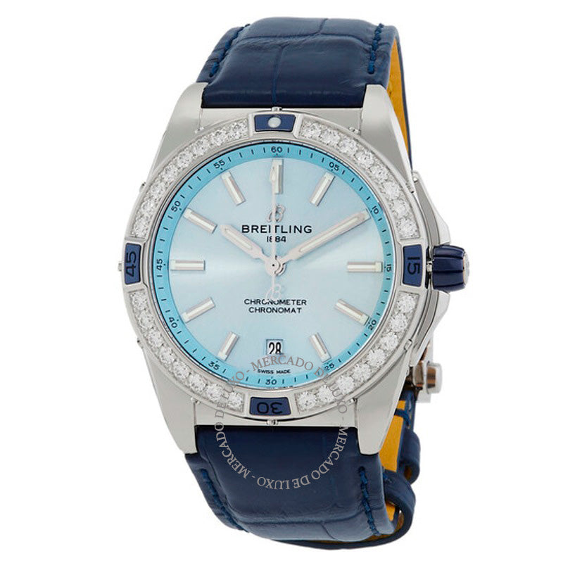 Relógio Super Chronomat Cronômetro Automático Diamante 38 mm - Mercado de Luxo - O Maior E-Commerce de Bens, Produtos e Serviços de Luxo do Brasil.