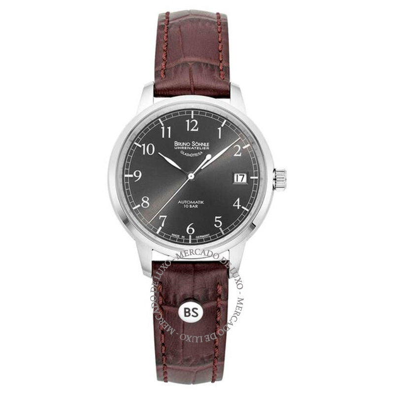 Relógio Frankfurt Hamburgo Automático Mostrador Cinza 36 mm - Mercado de Luxo - O Maior E-Commerce de Bens, Produtos e Serviços de Luxo do Brasil.