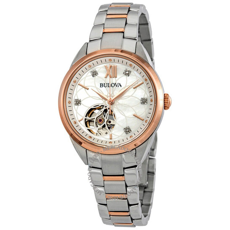 Relógio Clássicos Automático Madrepérola Mostrador de Diamante 34 mm - Mercado de Luxo - O Maior E-Commerce de Bens, Produtos e Serviços de Luxo do Brasil.