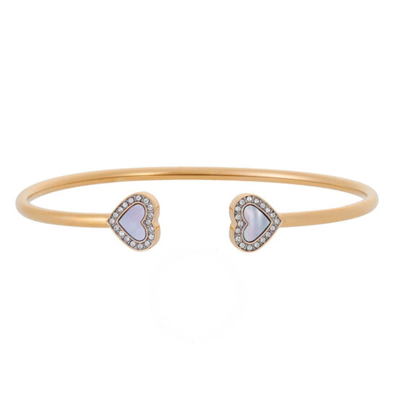 Relógio Conjunto de presente com mostrador e pulseira de cristal de quartzo branco 23 mm - Mercado de Luxo - O Maior E-Commerce de Bens, Produtos e Serviços de Luxo do Brasil.