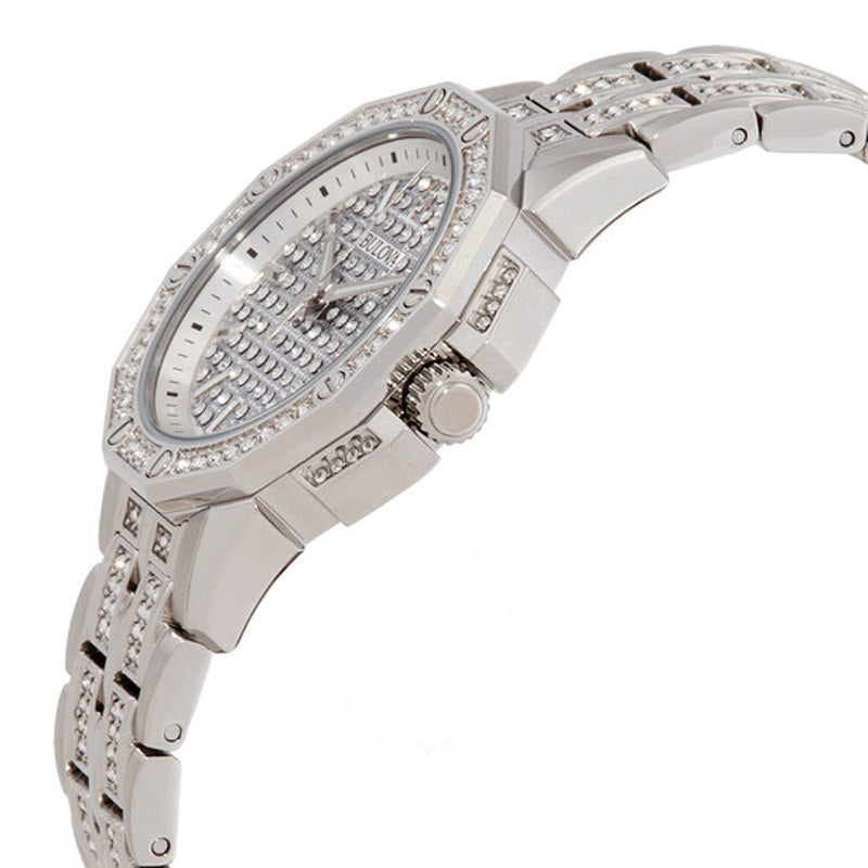 Relógio Mostrador prateado de cristal de quartzo Octava 34 mm - Mercado de Luxo - O Maior E-Commerce de Bens, Produtos e Serviços de Luxo do Brasil.