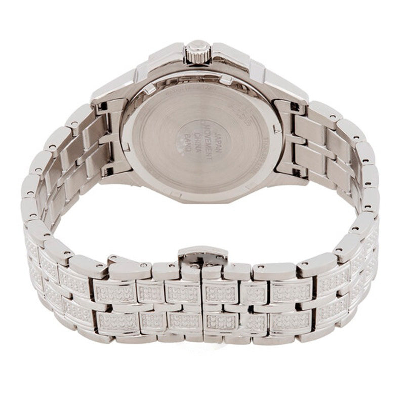 Relógio Mostrador prateado de cristal de quartzo Octava 34 mm - Mercado de Luxo - O Maior E-Commerce de Bens, Produtos e Serviços de Luxo do Brasil.
