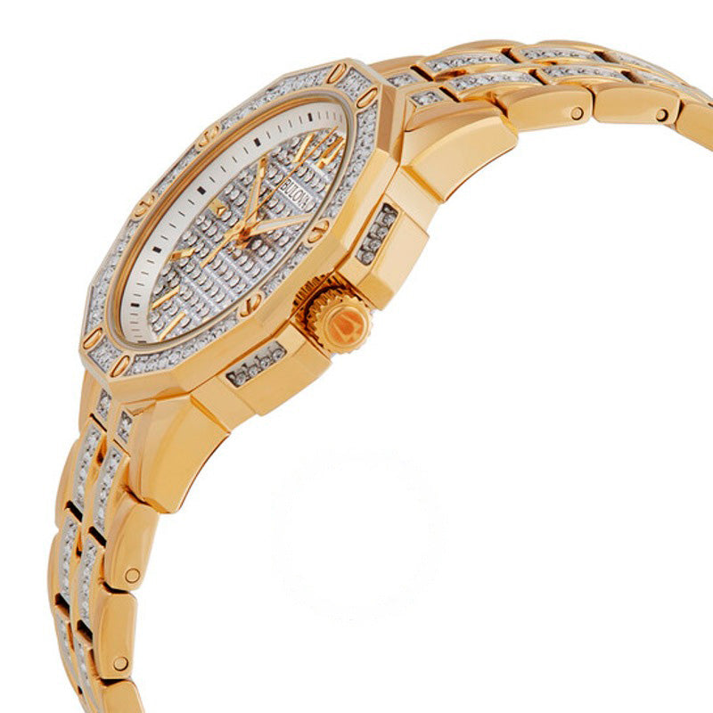 Relógio Mostrador prateado de cristal de quartzo Octava 34 mm - Mercado de Luxo - O Maior E-Commerce de Bens, Produtos e Serviços de Luxo do Brasil.