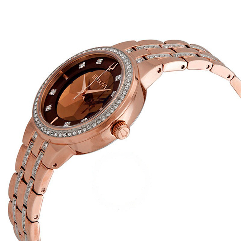Relógio Mostrador em ouro rosa Phantom Crystal 32 mm - Mercado de Luxo - O Maior E-Commerce de Bens, Produtos e Serviços de Luxo do Brasil.