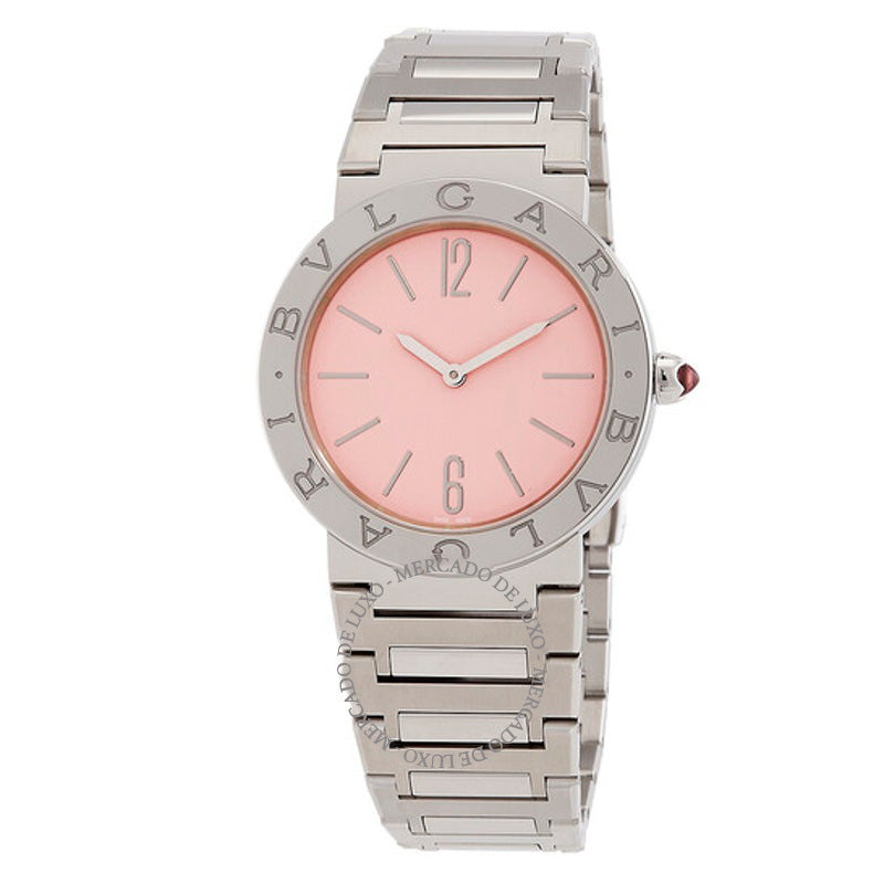 Relógio Bvlgari Bvlgari Quartzo Rosa Mostrador 33 mm - Mercado de Luxo - O Maior E-Commerce de Bens, Produtos e Serviços de Luxo do Brasil.