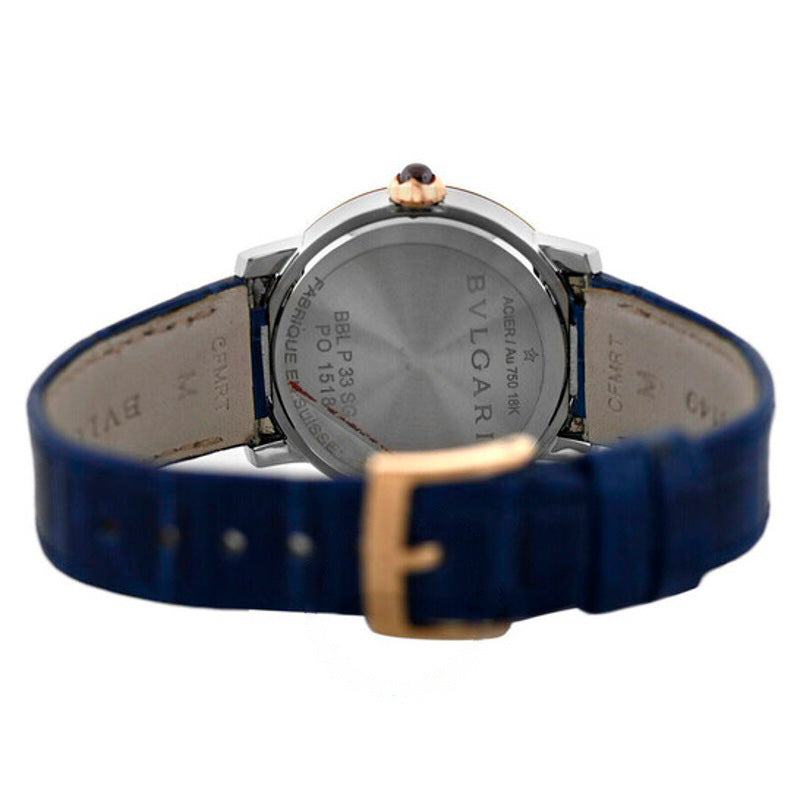 Relógio Bvlgari Automático Mostrador Azul 33 mm - Mercado de Luxo - O Maior E-Commerce de Bens, Produtos e Serviços de Luxo do Brasil.