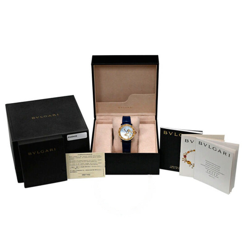 Relógio Bvlgari Automático Mostrador Azul 33 mm - Mercado de Luxo - O Maior E-Commerce de Bens, Produtos e Serviços de Luxo do Brasil.