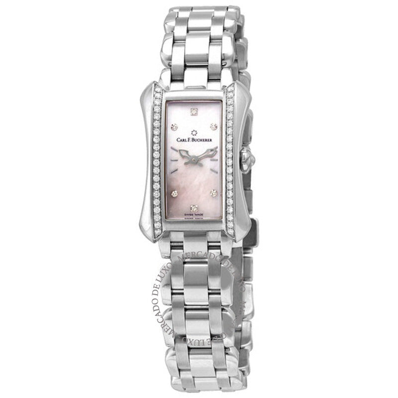 Relógio Alacria Princess Quartz Diamond Mostrador em madrepérola branca 38 mm - Mercado de Luxo - O Maior E-Commerce de Bens, Produtos e Serviços de Luxo do Brasil.