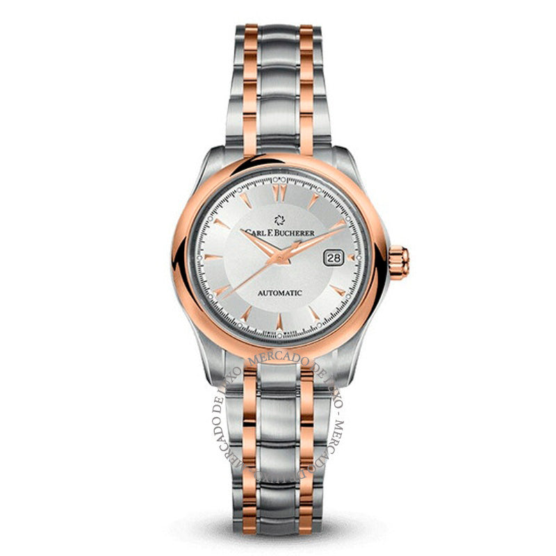 Relógio Manero AutoDate Automático Mostrador Prateado 30 mm - Mercado de Luxo - O Maior E-Commerce de Bens, Produtos e Serviços de Luxo do Brasil.