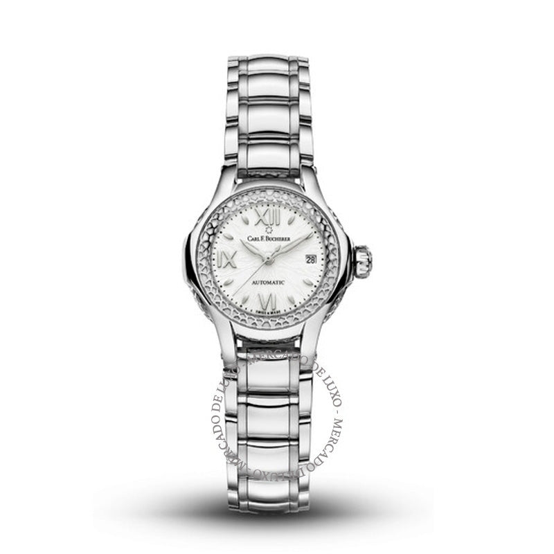 Relógio Pathos Queen Automático Mostrador Branco 26 mm - Mercado de Luxo - O Maior E-Commerce de Bens, Produtos e Serviços de Luxo do Brasil.