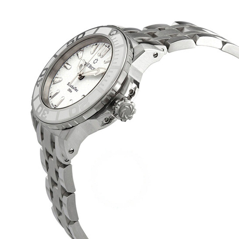 Relógio Patravi Scubatec Automático Mostrador Branco 36 mm - Mercado de Luxo - O Maior E-Commerce de Bens, Produtos e Serviços de Luxo do Brasil.