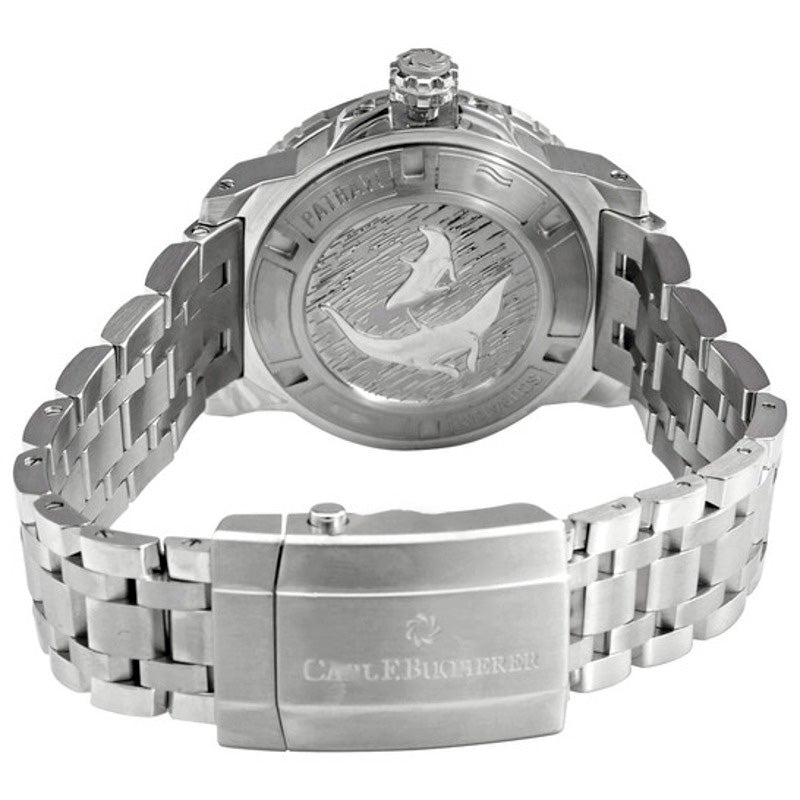 Relógio Patravi Scubatec Automático Mostrador Branco 36 mm - Mercado de Luxo - O Maior E-Commerce de Bens, Produtos e Serviços de Luxo do Brasil.