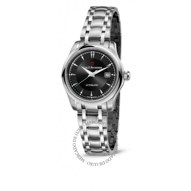 Relógio Manero Automático Mostrador Preto 30 mm - Mercado de Luxo - O Maior E-Commerce de Bens, Produtos e Serviços de Luxo do Brasil.