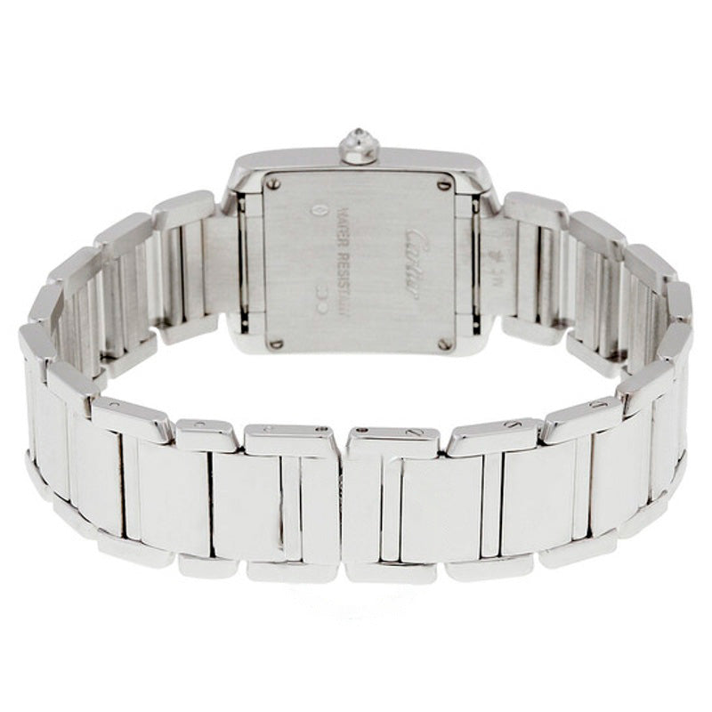 Relógio Tank Française 18kt Ouro Branco Diamante 20 mm - Mercado de Luxo - O Maior E-Commerce de Bens, Produtos e Serviços de Luxo do Brasil.