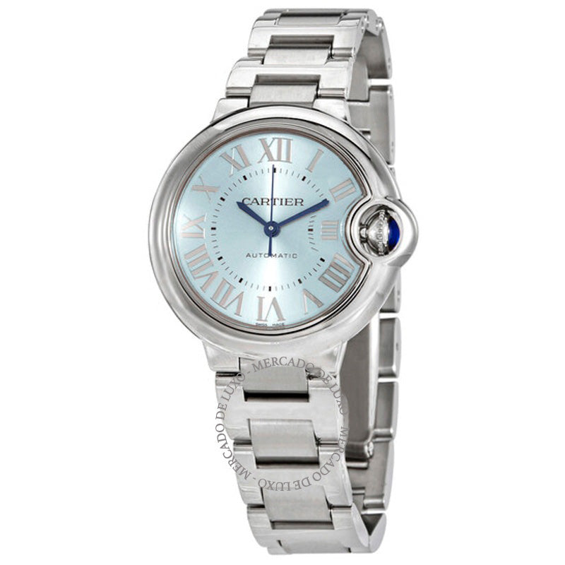 Relógio Ballon Bleu Automático Mostrador Azul 33 mm - Mercado de Luxo - O Maior E-Commerce de Bens, Produtos e Serviços de Luxo do Brasil.