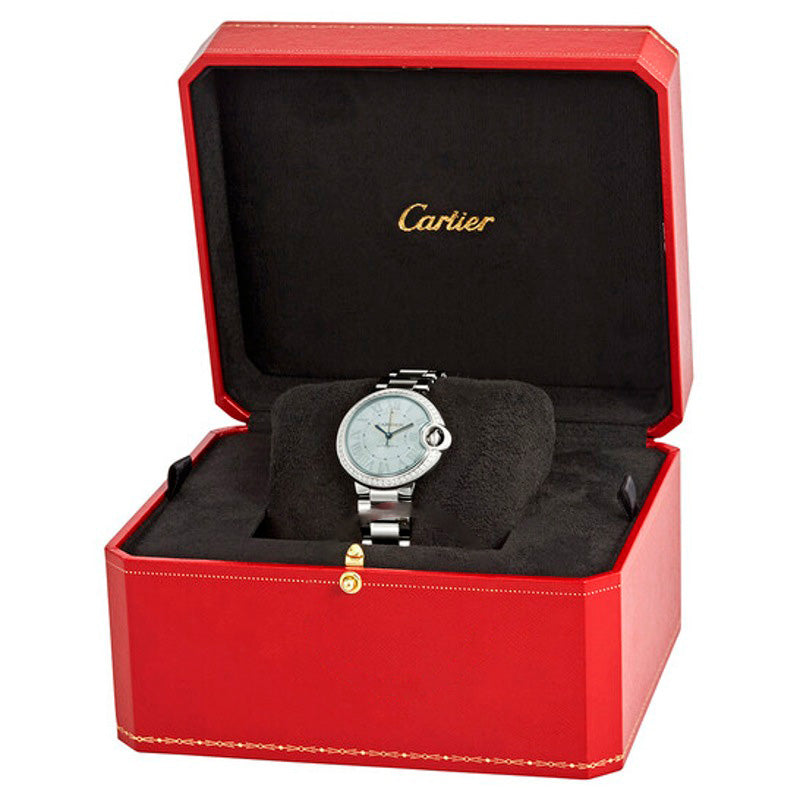 Relógio Ballon Bleu 33 mm Automático Diamante Mostrador Azul  - Mercado de Luxo - O Maior E-Commerce de Bens, Produtos e Serviços de Luxo do Brasil.