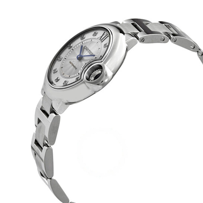 Relógio Ballon Bleu 33 mm Automático Diamante Mostrador Prata  - Mercado de Luxo - O Maior E-Commerce de Bens, Produtos e Serviços de Luxo do Brasil.