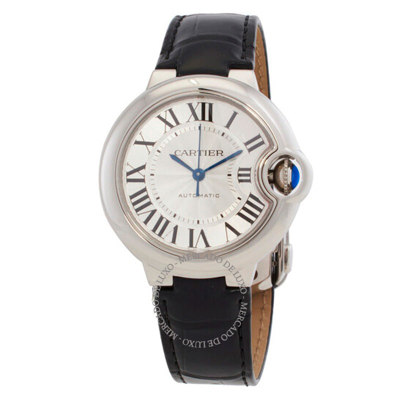 Relógio Ballon Bleu Automático Mostrador Prateado 33 mm - Mercado de Luxo - O Maior E-Commerce de Bens, Produtos e Serviços de Luxo do Brasil.