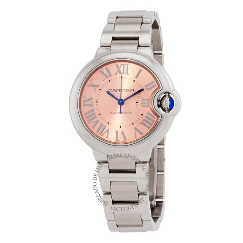 Relógio Ballon Bleu Automático Mostrador Rosa 33 mm - Mercado de Luxo - O Maior E-Commerce de Bens, Produtos e Serviços de Luxo do Brasil.