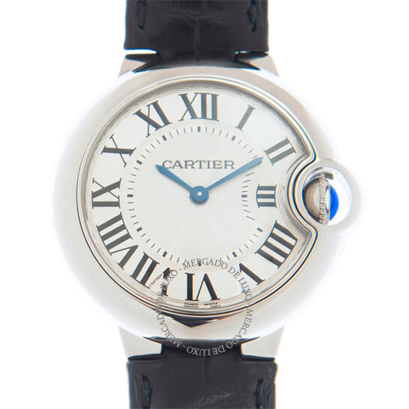 Relógio Ballon Bleu Quartzo Prata Mostrador Guilhoché 33 mm - Mercado de Luxo - O Maior E-Commerce de Bens, Produtos e Serviços de Luxo do Brasil.