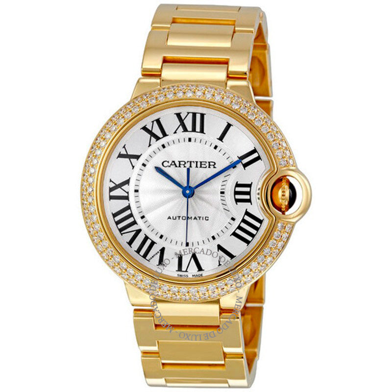Relógio Ballon Bleu de Cartier Médio em Ouro Amarelo 18k 36 mm - Mercado de Luxo - O Maior E-Commerce de Bens, Produtos e Serviços de Luxo do Brasil.