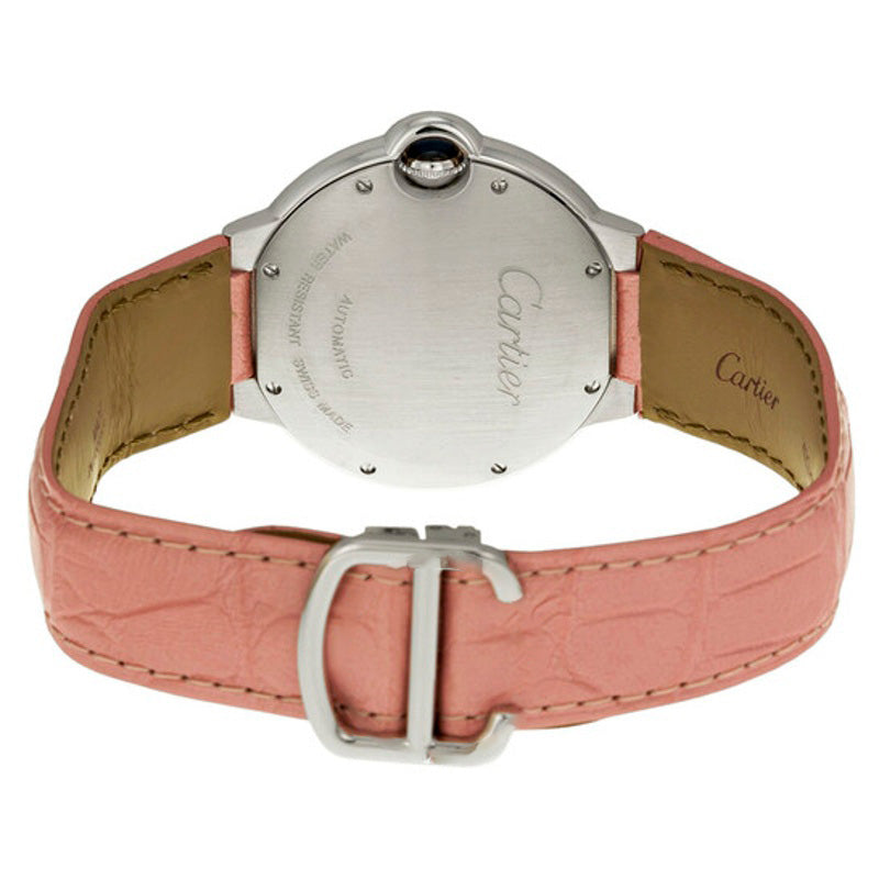 Relógio Ballon Bleu de Cartier com mostrador opalino prateado e ouro branco 18k médio 36 mm - Mercado de Luxo - O Maior E-Commerce de Bens, Produtos e Serviços de Luxo do Brasil.