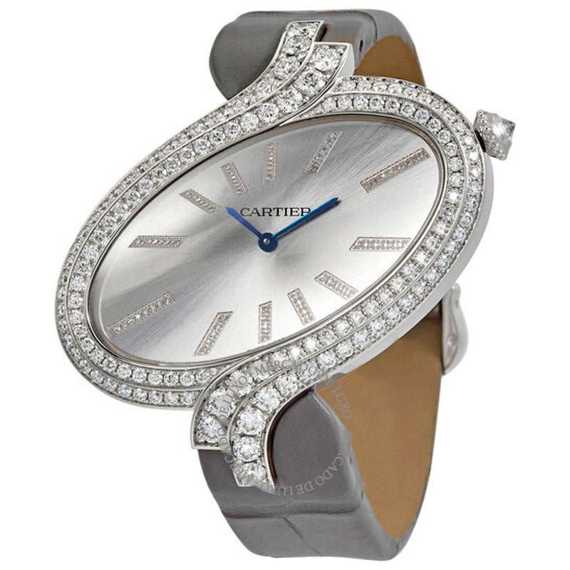 Relógio Delice De Cartier Quartzo Extra Grande 41 mm - Mercado de Luxo - O Maior E-Commerce de Bens, Produtos e Serviços de Luxo do Brasil.