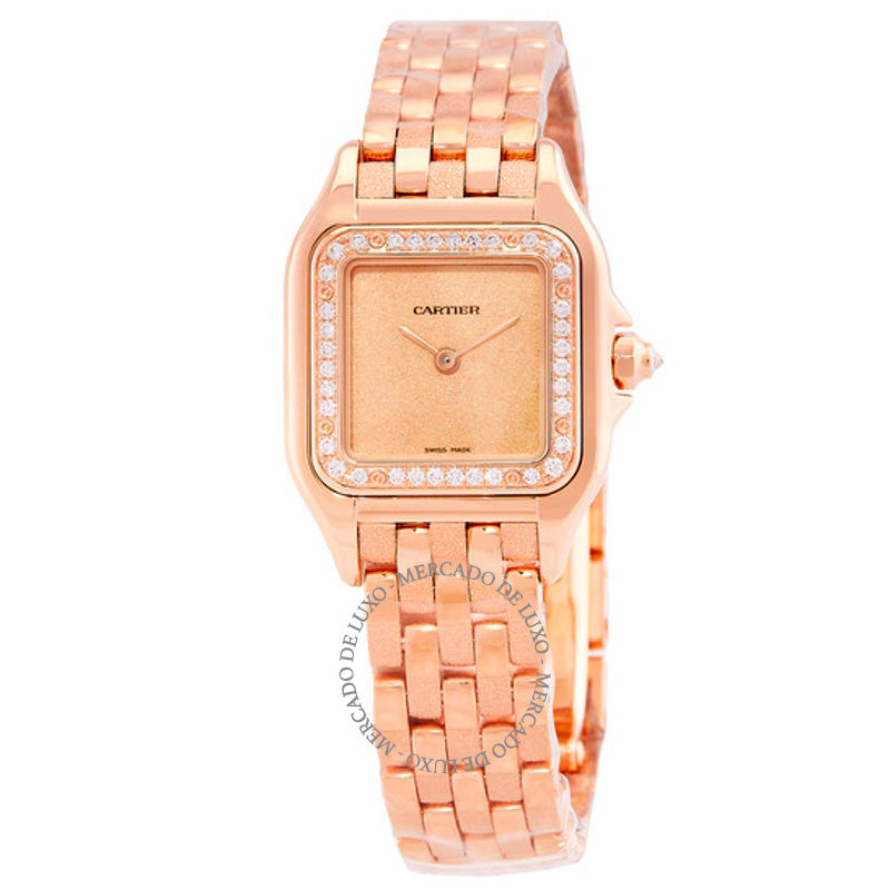 Relógio Panthere Modelo Pequeno Quartzo Diamante 30 mm - Mercado de Luxo - O Maior E-Commerce de Bens, Produtos e Serviços de Luxo do Brasil.