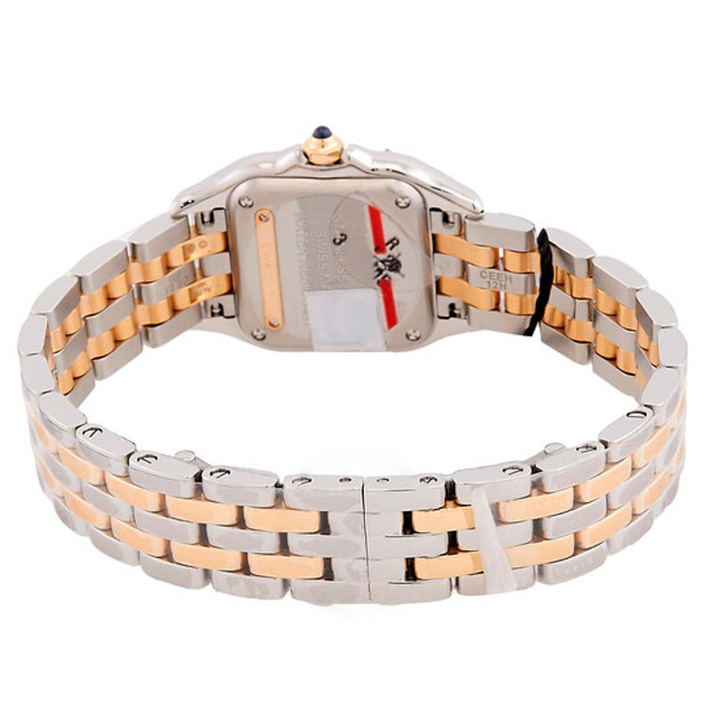 Relógio Panthere De Cartier Pequeno Quartzo Mostrador Prateado 22 mm - Mercado de Luxo - O Maior E-Commerce de Bens, Produtos e Serviços de Luxo do Brasil.