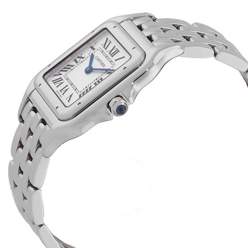 Relógio Mostrador Panthère De Cartier Quartzo Prateado 31 mm - Mercado de Luxo - O Maior E-Commerce de Bens, Produtos e Serviços de Luxo do Brasil.