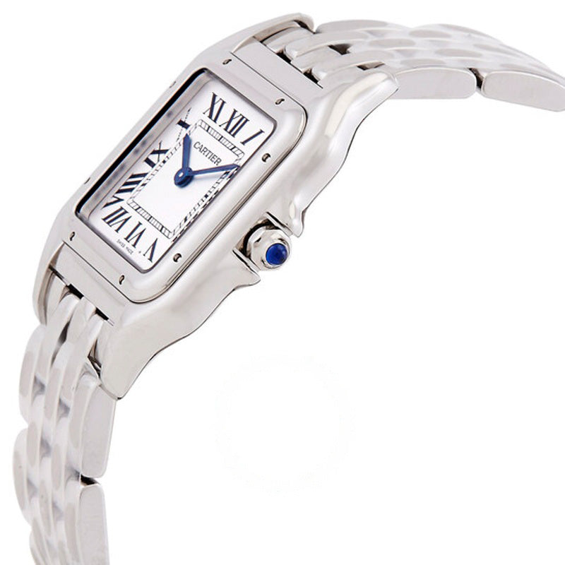 Relógio Panthère Médio Modelo De Cartier Quartzo Mostrador Prateado 37 mm - Mercado de Luxo - O Maior E-Commerce de Bens, Produtos e Serviços de Luxo do Brasil.